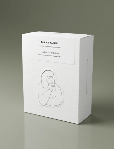 DAK Coffee- Kolumbia Milky Cake - 250g