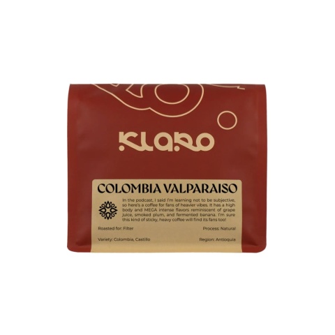 Klaro Coffee - Kolumbia Valparaiso - 250g