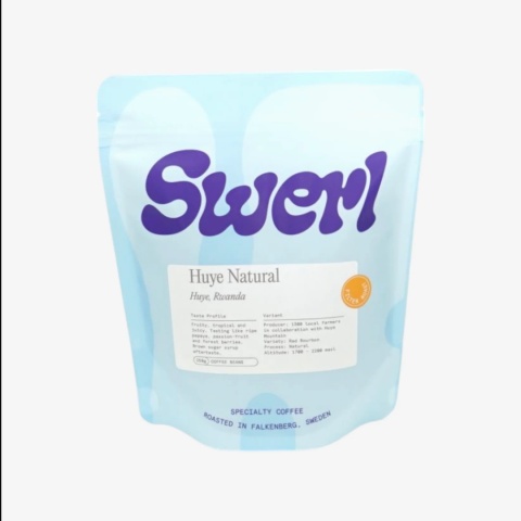 Swerl Coffee - Rwanda Huye Natural - 250g - labuna.pro