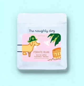 The Naughty Dog - Pirate Rum Barrel - 200g