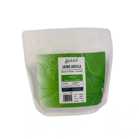 kawa ziarnista Kavoholik - Kolumbia Jairo Arcila, Zielone jabłko - 200g