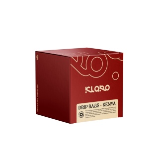 Klaro Coffee - Drip Bagi Kenia - zestaw 8 szt