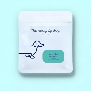 The Naughty Dog - Kolumbia EA decaf, bezkofeinowa- 200g