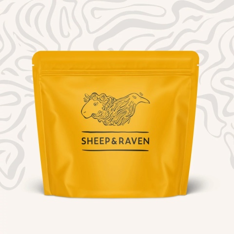 kawa speciality Sheep & Raven - Kolumbia Los Nogales, Orange Bourbon - 200g