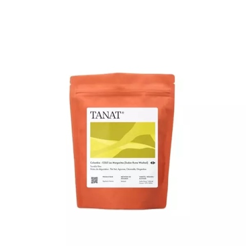 kawa TANAT Coffee - Kolumbia, CGLE Las Margaritas, Sudan Rume - 100g
