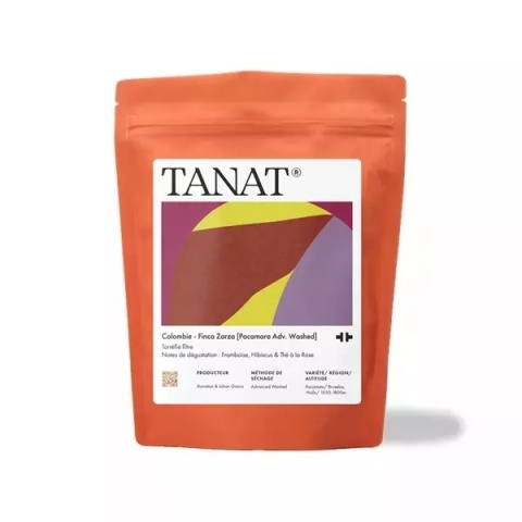 kawa TANAT Coffee - Kolumbia Zarza, Pacamara - 200g