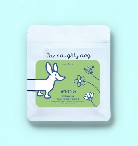 The Naughty Dog -Kolumbia Spring - 200g