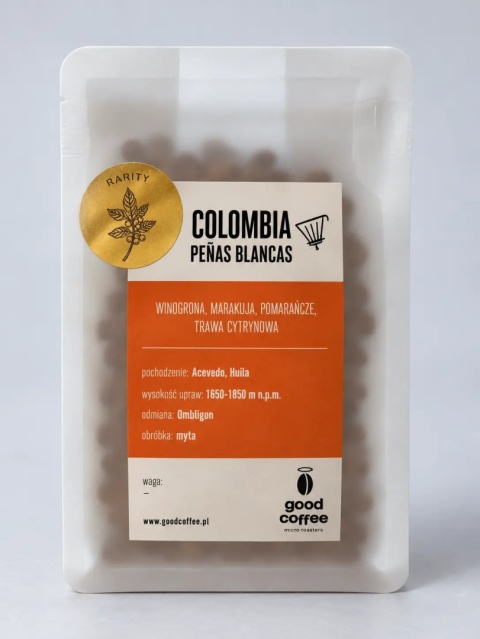 kawa ziarnista Good Coffee - Kolumbia, Penas Blancas - 250g