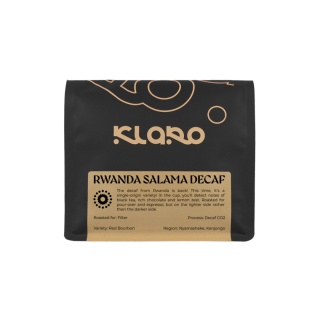Klaro Coffee - Rwanda Salama, Decaf(bezkofeinowa) - 250g