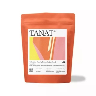 TANAT Coffee - Kolumbia Finca La Riviera, Sudan Rume - 200g