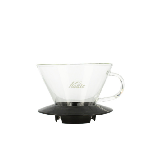 Kalita - Wave 185 szklany dripper - czarny