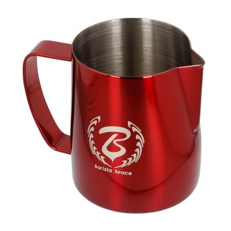 Barista Space - Dzbanek do mleka czerwony