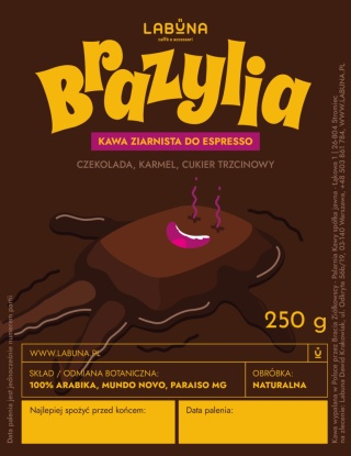 LABUNA - Brazylia Monte Carmelo Espresso- 1 kg